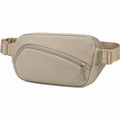 Sac banane 31 x 16 x 6 cm en textile beige pour rangement quotidien - style minimaliste